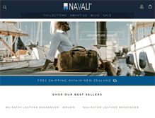 Tablet Screenshot of navali.com